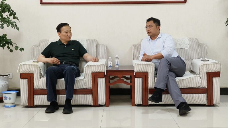 PP电子游戏集团董事长王智勇会見香港中科石油和海南青玉能源客人